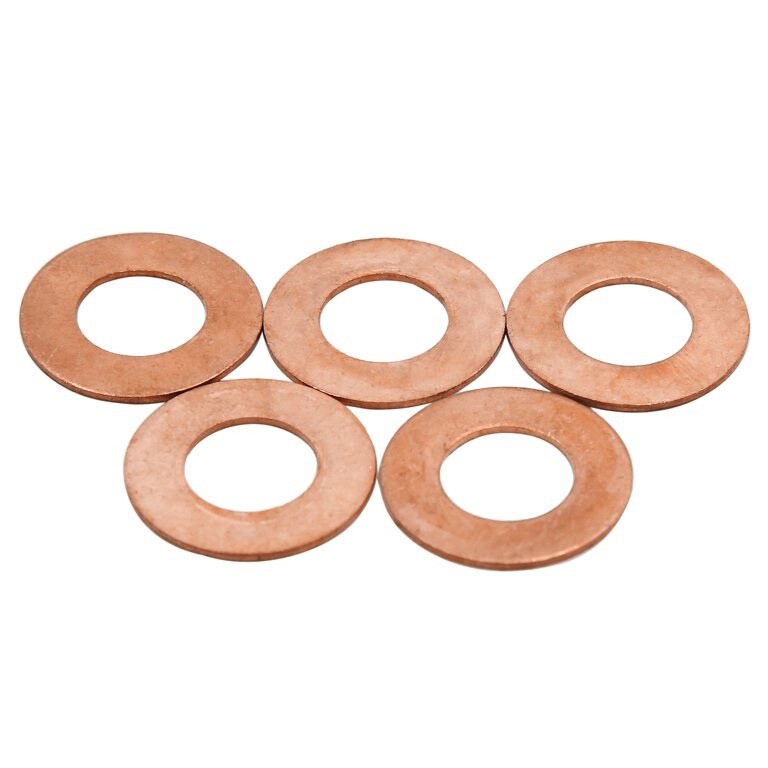 5pcs Copper Washer O-Ring Gasket Seal Ring Oil Gasket M4-M24 #B1 | eBay