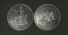 usa Trade Dollar 1877 -S