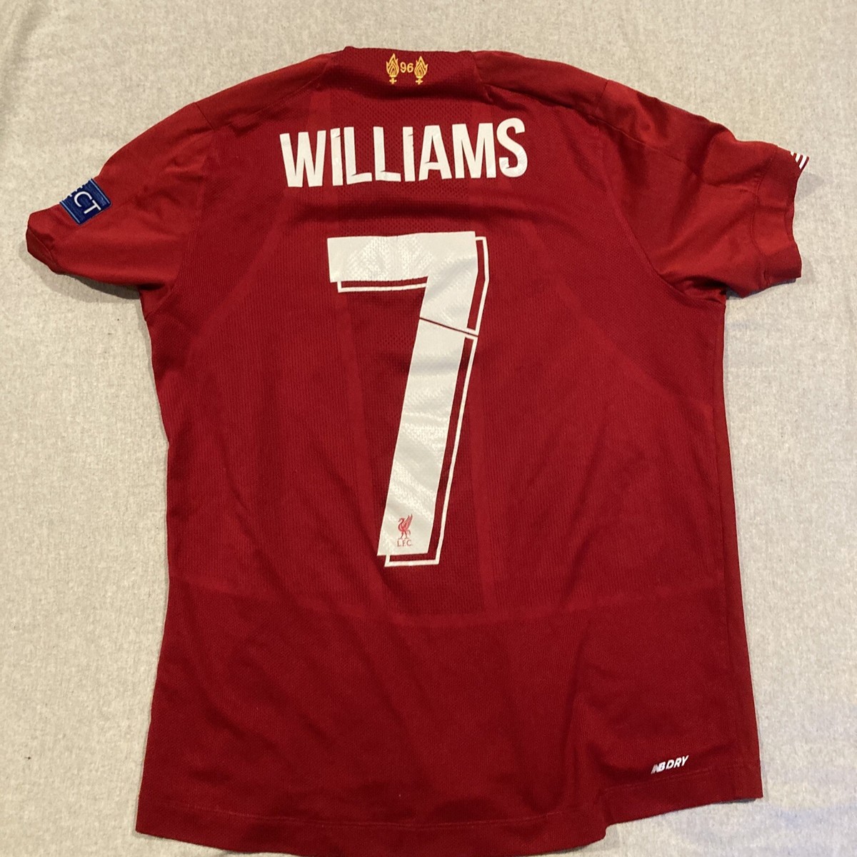 Liverpool 21/22 ユニフォーム Nike Mo Salah 2021-22 Liverpool AUTHENTIC Home Jersey - MENS