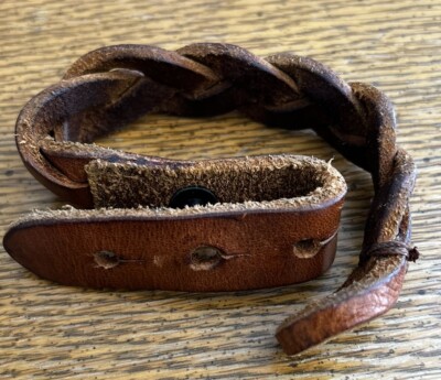 Rare Polo Ralph Lauren Double RRL Leather Wrap Bracelet | eBay