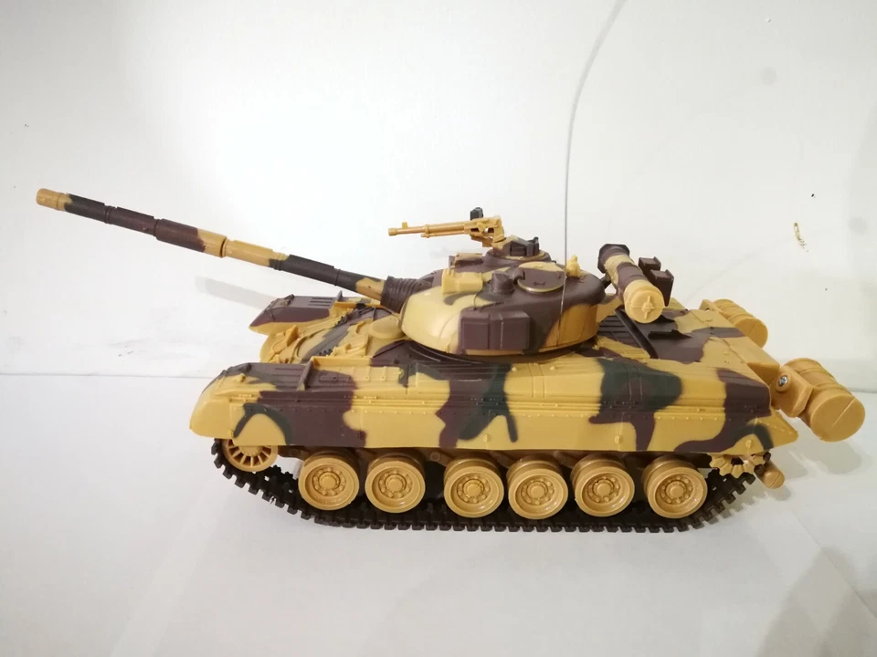 Nuovo Ray 1:3 2 RC T80 Battaglia Serbatoio Radiocomando Modello Giocattolo Army - Immagine 2 di 4