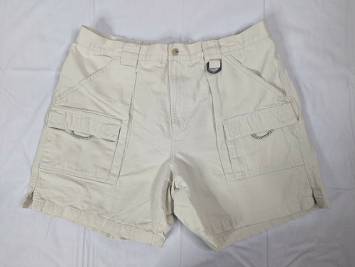 Columbia PFG Khaki Cargo Fishing Shorts 