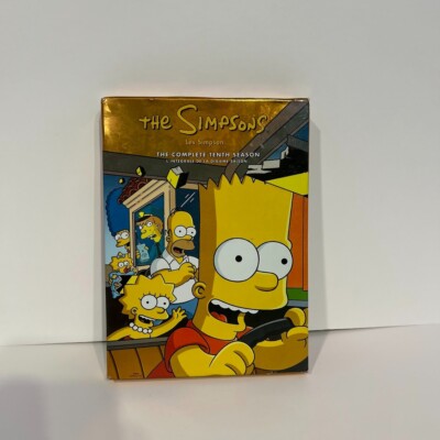The Simpsons - Season 10 (DVD, 2009, 4-Disc Set)