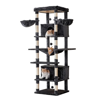 Cat Scratching Post Large Cat Tree For Sale 73 Multi-Level Cat Tree Tower  With Condos,