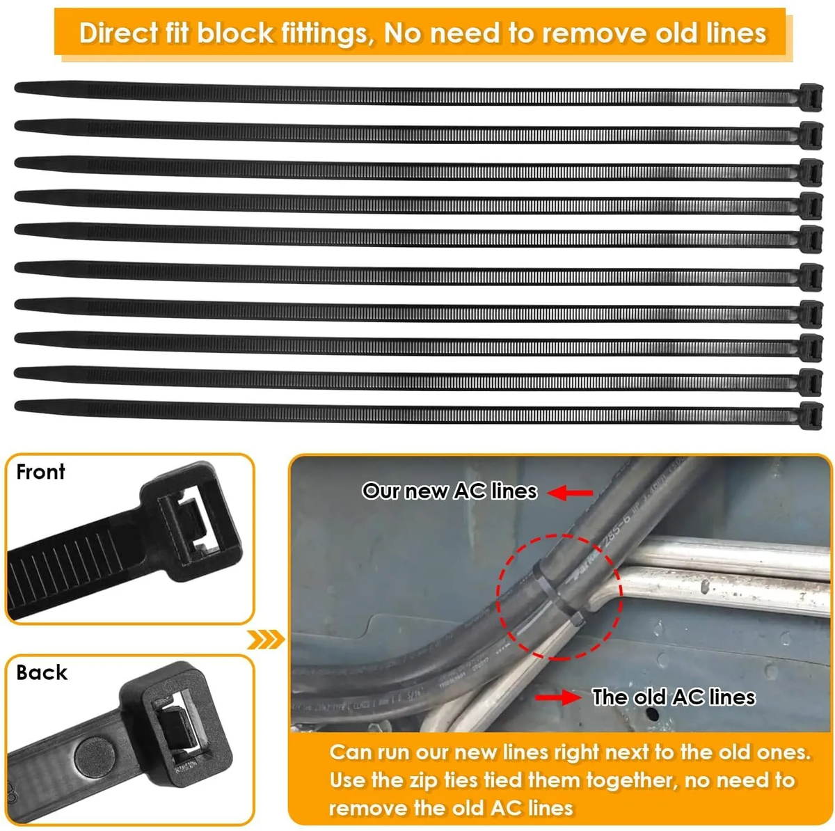 2015-2020 Rear AC Line Set Suburban, Yukon XL, Escalade ESV SXL34693 – Auto Cooling Solutions