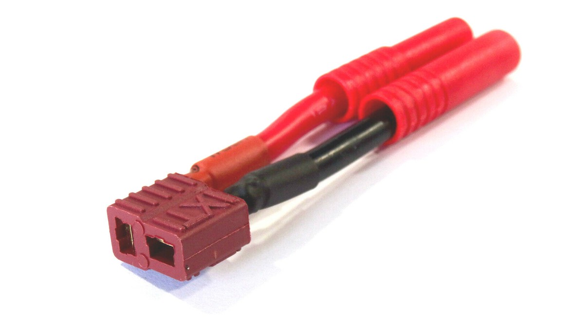 Spina T Deans Su Presa HXT 4 Mm 12AWG!!! Adattatore Cavo - Foto 6