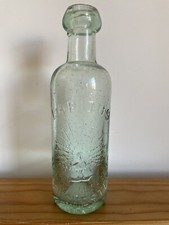 M. Lapidus Mount Pleasant Manchester - Blob Top Peacock Pictorial Bottle