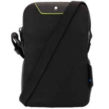 Montblanc Men's Black X Public School New York Mini Envelope Bag 129050