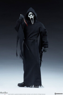 Sideshow 1/6 Ghost Face スクリーム　ゴーストフェイス Sideshow 1/6 Scale SCREAM Ghost Face Action Figure w/Art Box
