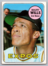 1969 TOPPS #45 MAURY WILLS EXPOS