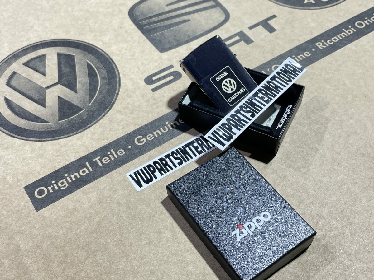 VW Golf MK3 GTI Original Zippo Lighter Classic Parts Genuine OEM 