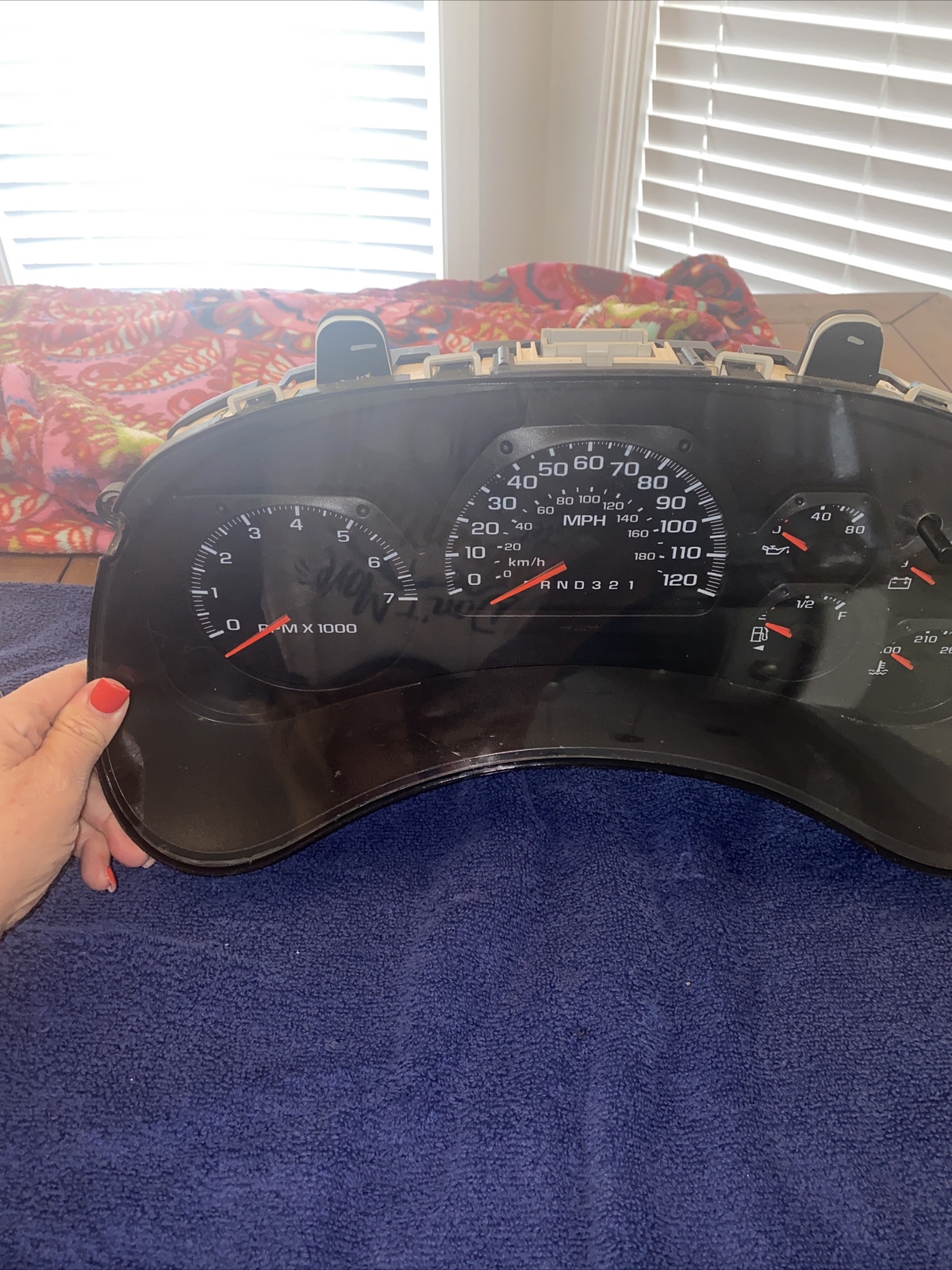 20062008 Chevy TrailBlazer Speedometer dash Instrument Cluster gauges