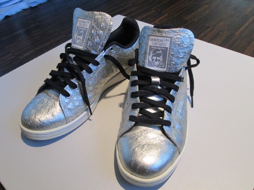 adidas Stan Smith silber AQ4706 vintage 2015 US11 UK10,5 EUR45 1/3 Sammler