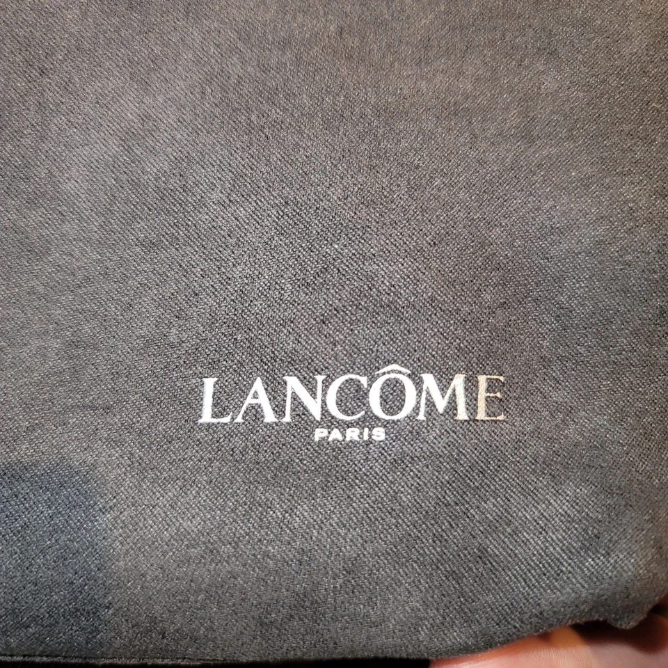 Bolso de cosméticos Lancome Paris gris jaspeado suave nuevo sin etiquetas Foto 2 de 4
