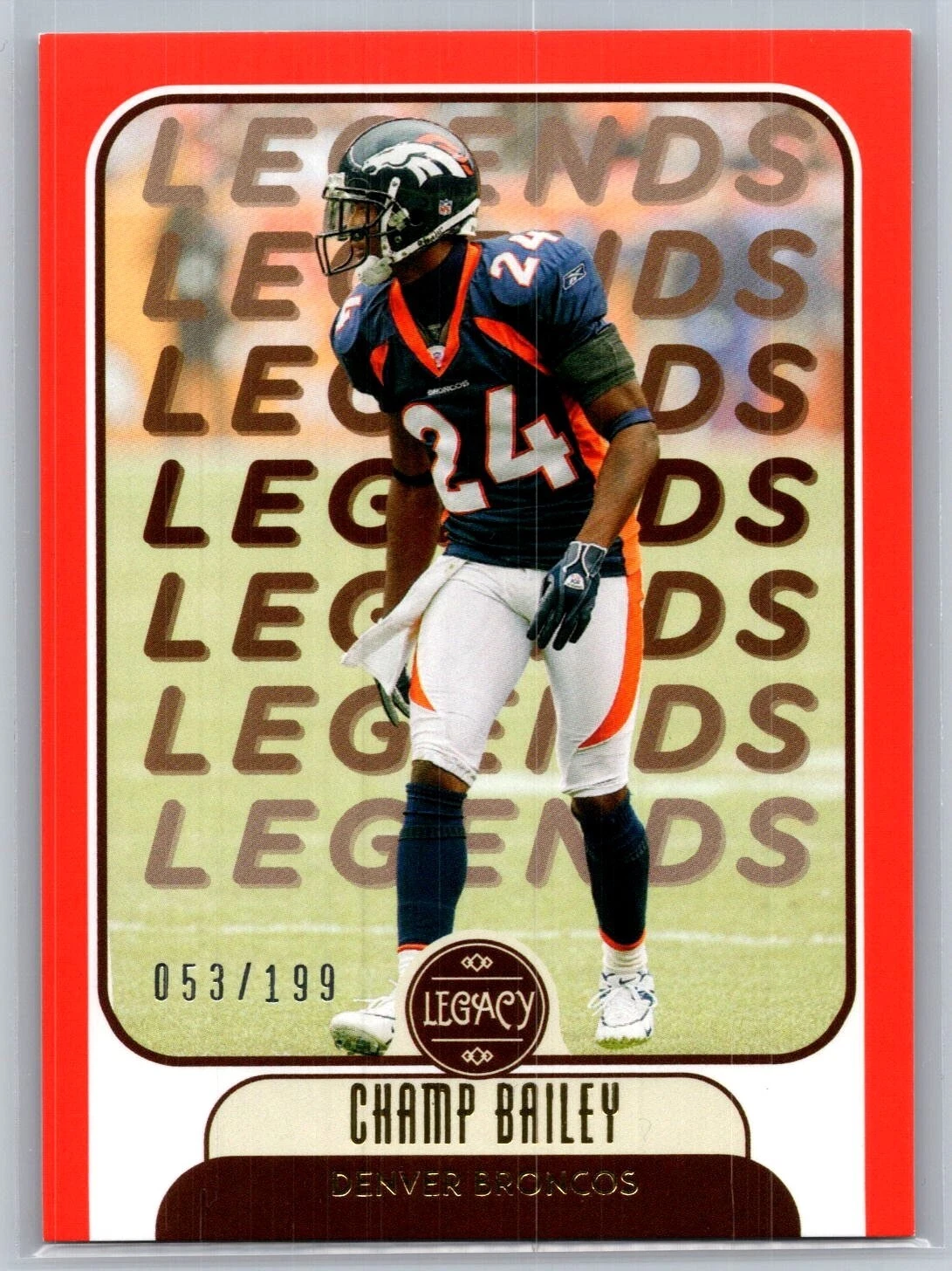 Champ Bailey trading card