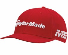 TaylorMade Golf Cap Tour 9Fifty M5/TP5 Scarlet Red/White Snapback Bargain Buy