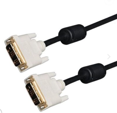 DVI-D Single Link Cable - 5 ft., M/M (Qty 2)