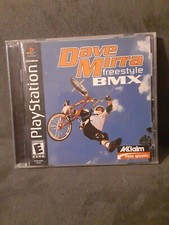 Dave Mirra Freestyle BMX Sony PlayStation 1 2000 Complete Tested CIB PS1