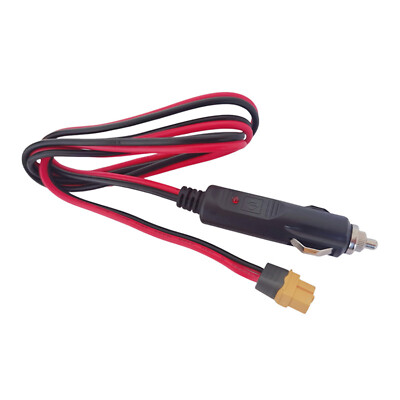 cigarette lighter to xt60 1x Power Cord 16AWG XT60 Female To Car Cigarette Lighter Charging Cable