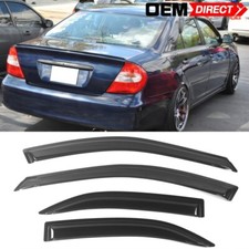 Fits 02-06 Toyota Camry Slim Style Acrylic Window Visors Rain Windshield 4pcs