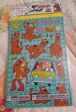 American Greetings Scooby-Doo  the Gang 102 Stickers 6 Sheets with 2 Designs