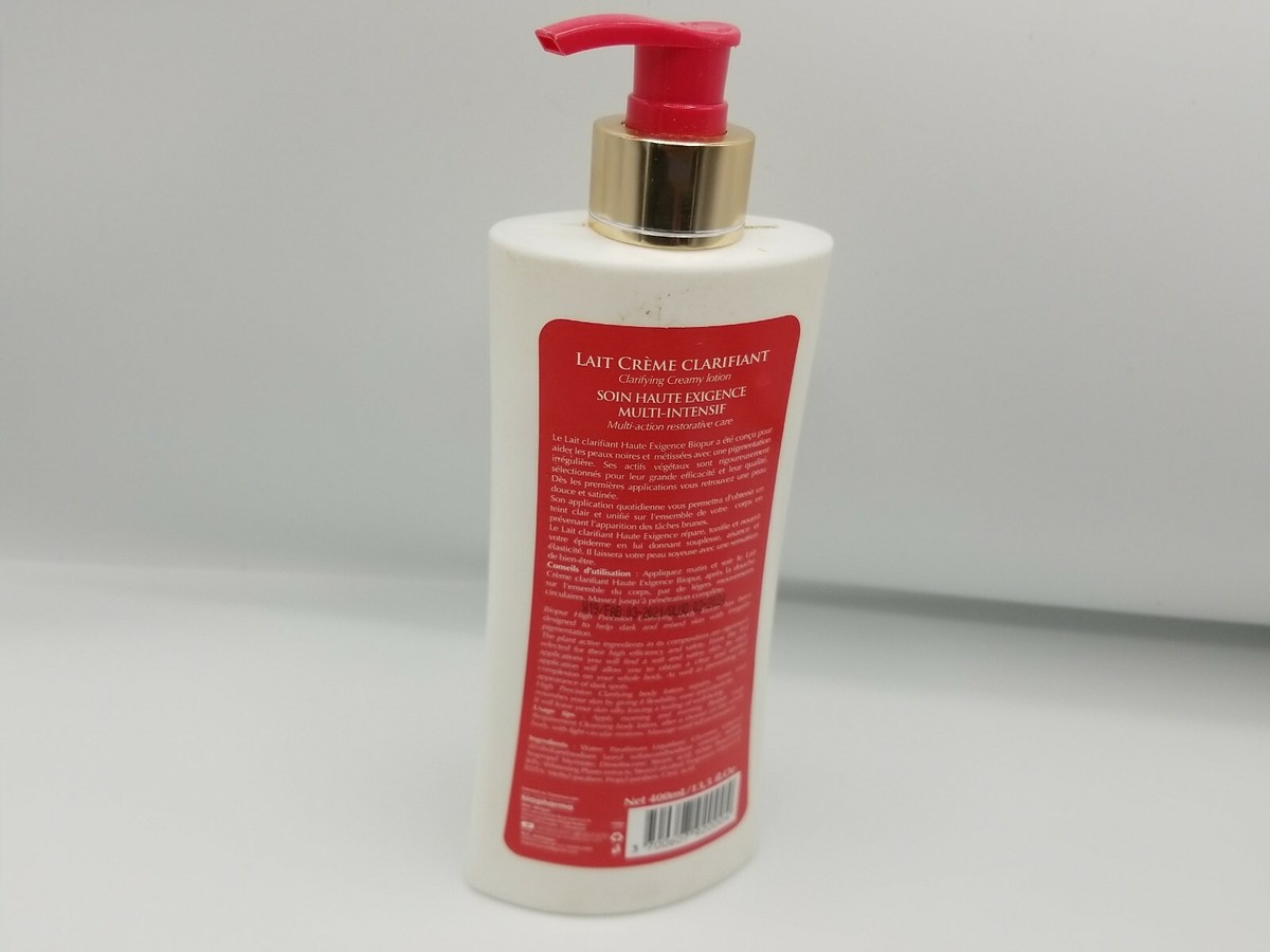 Lait Crème Clarifiant Biopure Paris - Anti-imperfections 400ml - Neuf, Origine France