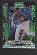 YENCY ALMONTE  2019 PANINI PRIZM GREEN CIRCLES  PRIZMS ROOKIE  CARD #274  /199