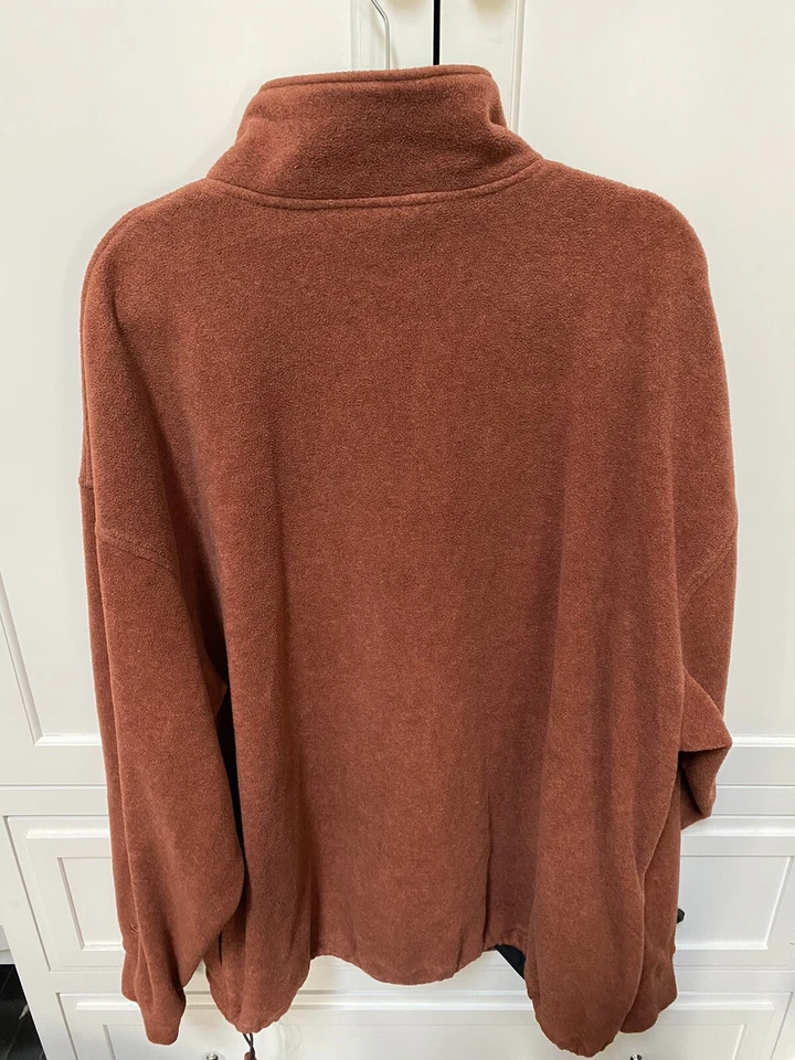 Jaqueta de Lã Masculina Camping Eastern Mountain 1/4 Pulôver Snap Masculina XXL BOA! - Imagem 4 de 4