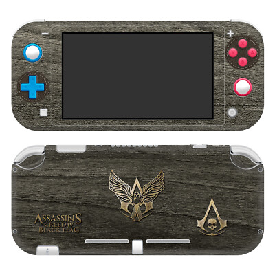 ASSASSIN'S CREED SCHWARZE FLAGGE GRAFIKEN VINYL SKIN FOR NINTENDO SWITCH LITE