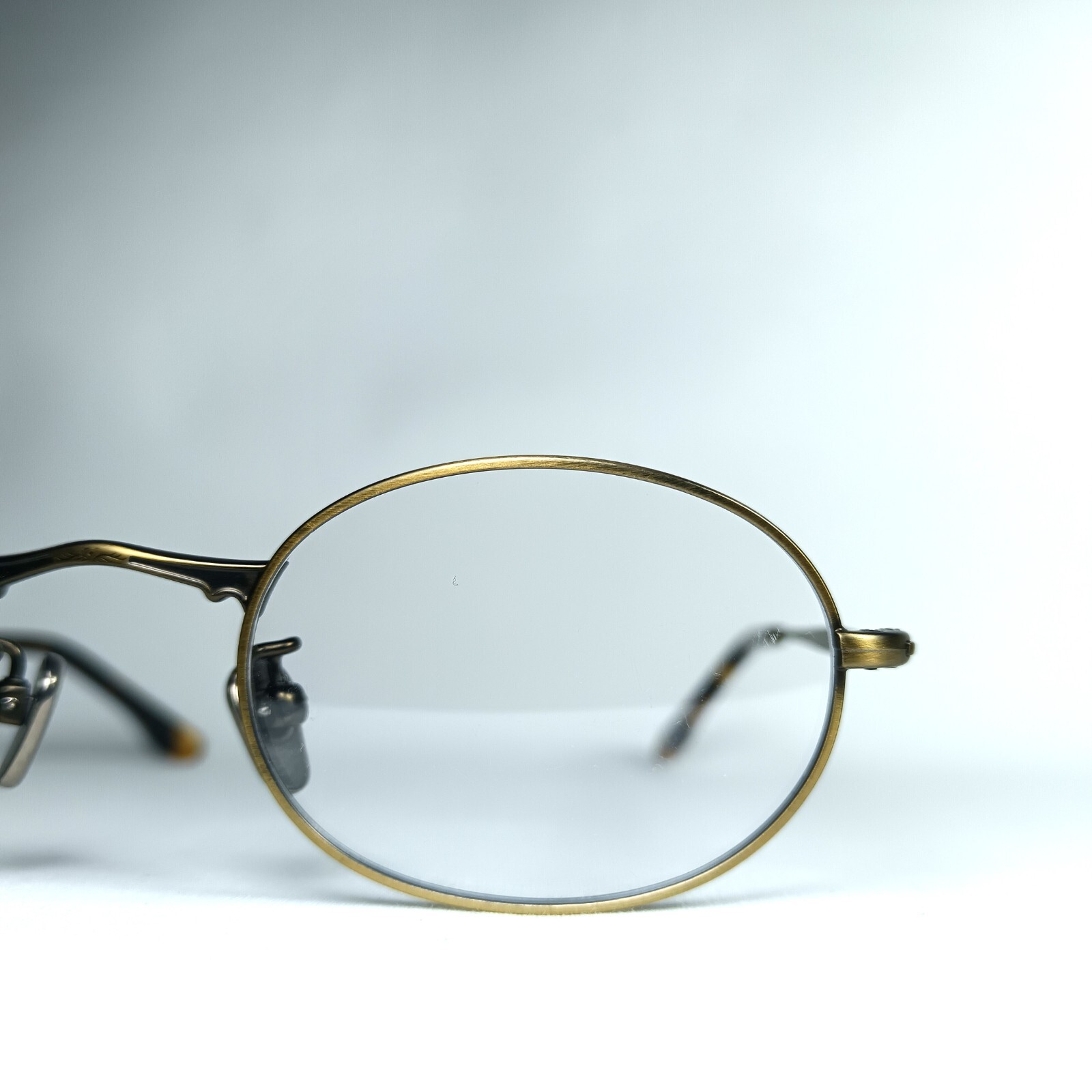 Eyeglasses, Titanium, LESCA, oval, Panto, eyeglasses, frames, New Old Stock