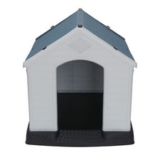 Outdoor Dog House Rain Sun Light Resistant in Yard for Small to Medium Sized