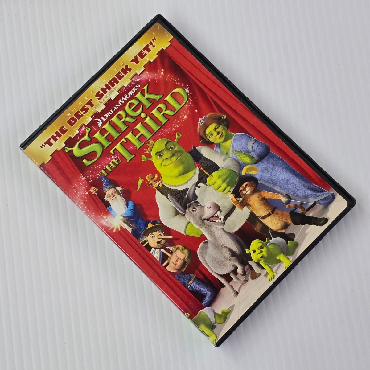 Shrek the Third (DVD, 2007) Mike Myers, Eddie Murphy, Justin