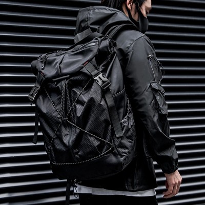 Premium Oxford Men's Backpack 15.6inch Laptop Multifunction Durable Unique New