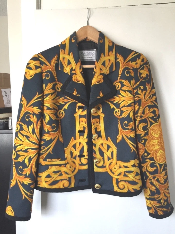 Versus Versace Ladies Baroque Bolero Sz 20/40 US 2 Stunning RARE RET$1795  - Image 4 of 4