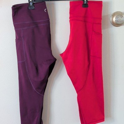 2 Pack lot-Zyia Active Light And Tight 16-18 Leggings