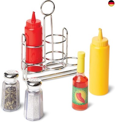 Melissa & Doug 19358 Würzmittel-Set (6 Teile)