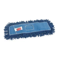 TOUGH GUY 1TZC4 Dust Mop,Blue,Cotton/Polyester 1TZC4