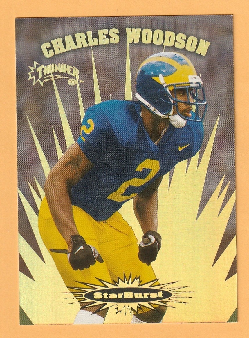 Charles Woodson Skybox Thunder Starburst #10 Base