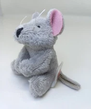 Whimzy Pet Mini Mouse Plush Blip Toys 2009 Hook & Loop Paws Cute Small 2.5"