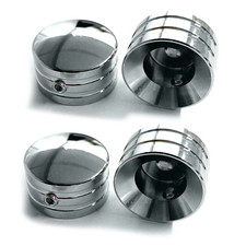 Set Of 4 Chrome Headbolt Covers For Harley Twin Cam/ Sportsters 1999-2017
