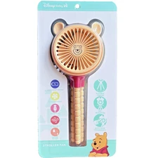 DISNEY Baby Winnie The Pooh Stroller Fan Rechargeable USB Cable Flexible Tripod