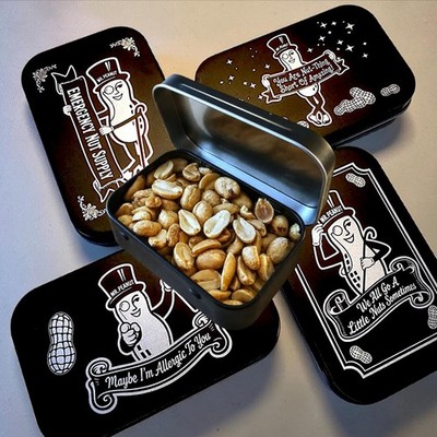 Mr. Peanut 4-piece Collectible Tin Set