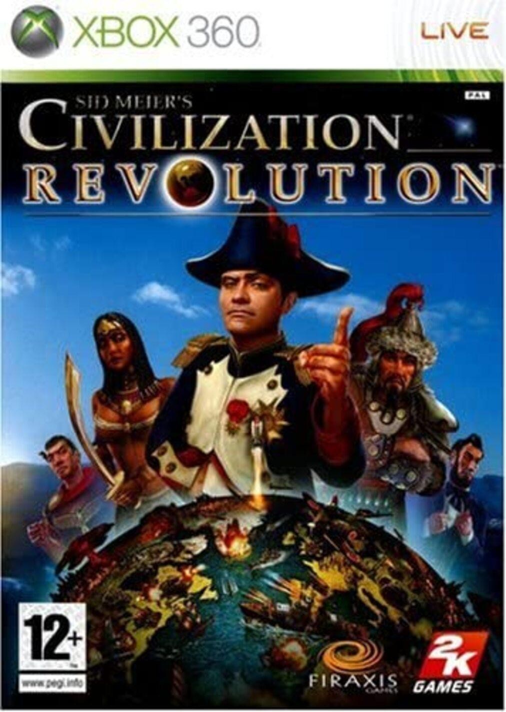 Jeu XBox 360 Civilization Revolution - Sid meier's