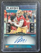 ARIK ARMSTEAD 2024 PANINI CONTENDERS FOOTBALL PLAYOFF TICKET AUTO 114/149