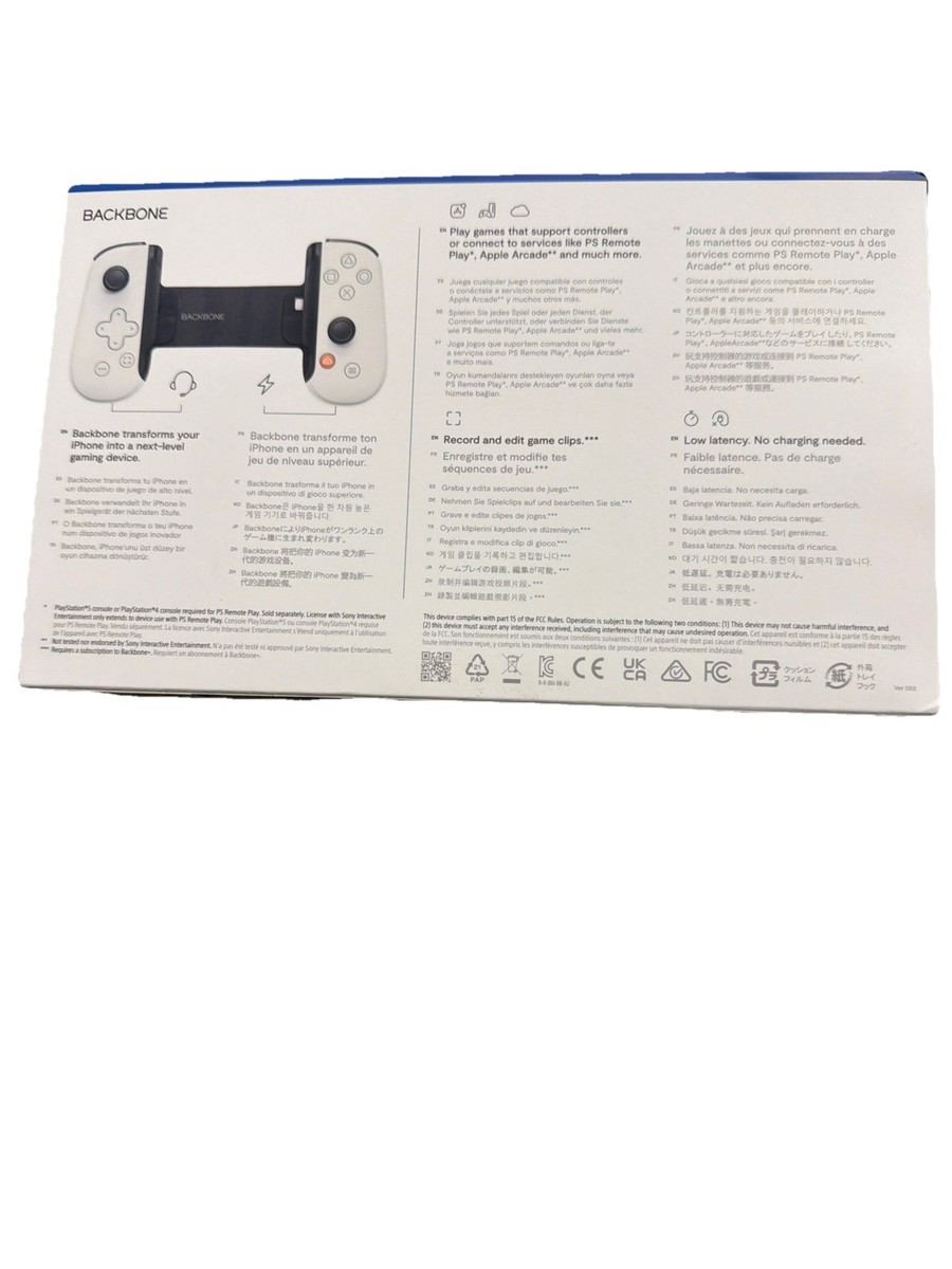Backbone One PlayStation Lightning Mobile Gaming Controller iPhone