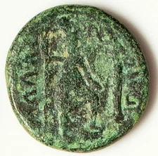 PROVINCIAL Caracalla THRACE Hadrianopolis Captive Ancient Silver Roman Coin D403