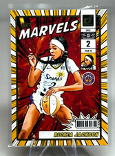 2025 Donruss WNBA Net Marvels Rickea Jackson Press Proof Los Angeles Sparks