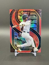 Braden Montgomery 2025 Select -  Premier - Red Prizm #121/149 - #125 White Sox