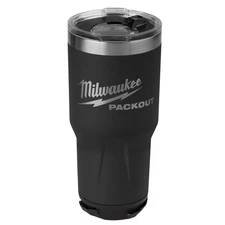 Milwaukee 48-22-8393B PACKOUT 30oz Durable Twist Lock Tumbler - Black
