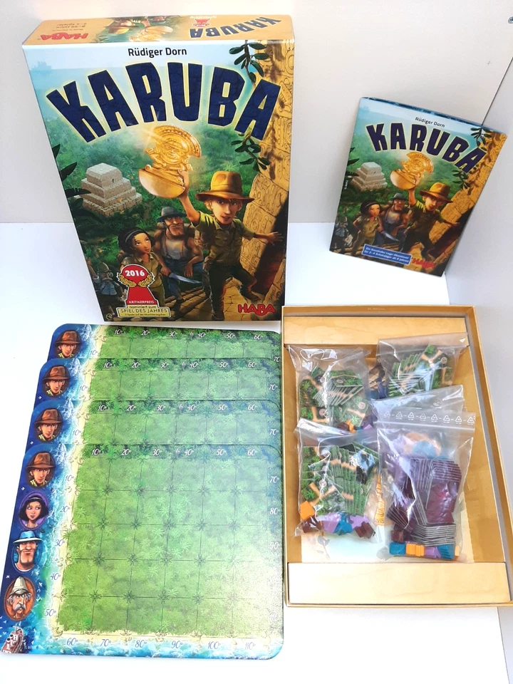 Innen TOP: Karuba  HABA Spiel wunderschönes Kinderspiel Rüdiger Dorn - Bild 2 von 4